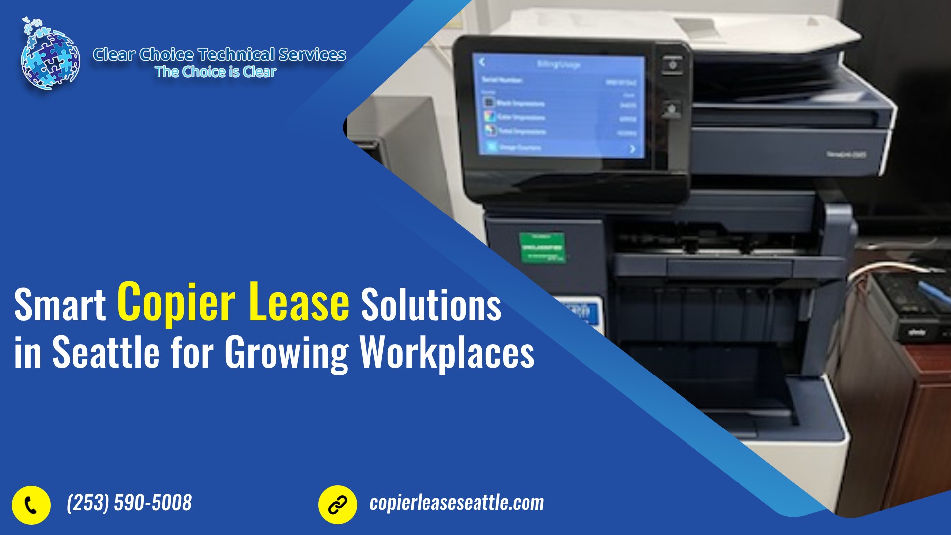 Read more about the article Smart Copier Lease Solutions in Seattle for Growing Workplaces