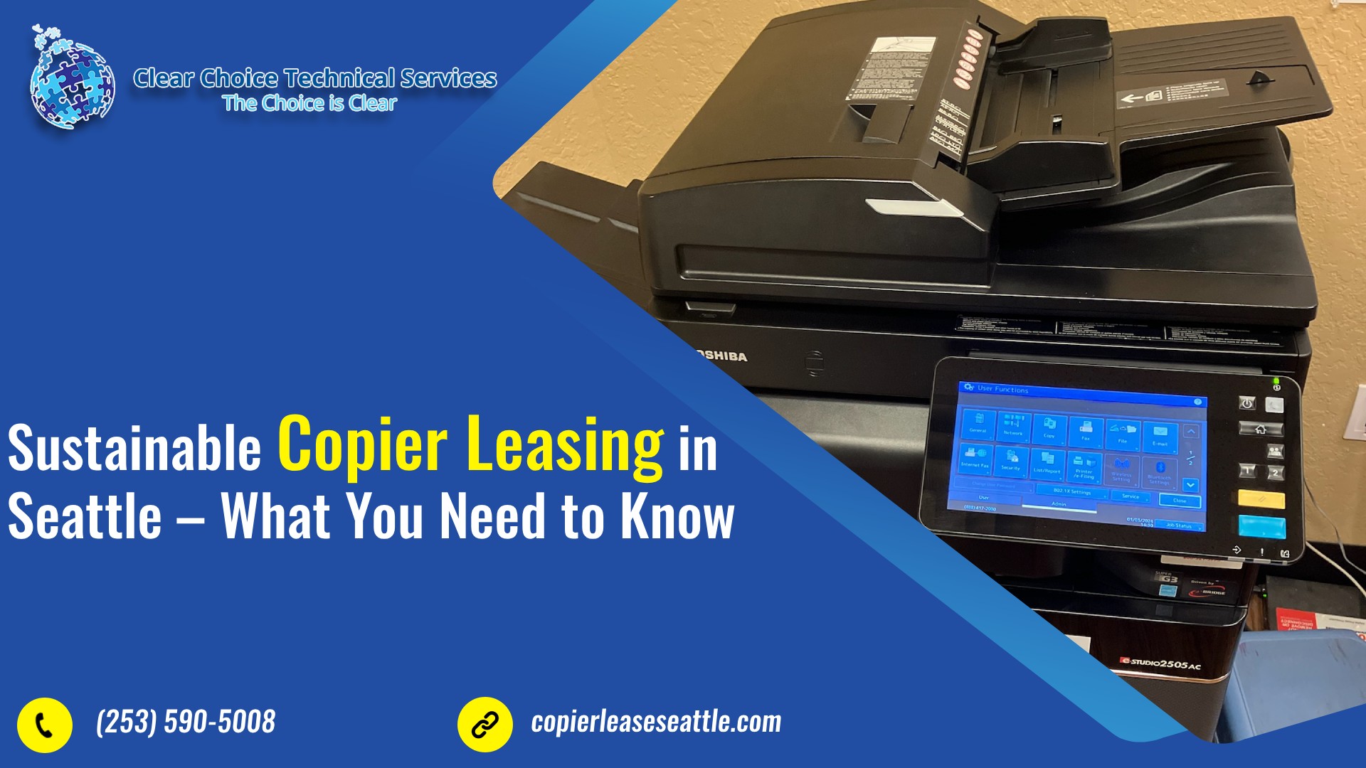 Sustainable Copier Leasing in Seattle – What You Need to Know