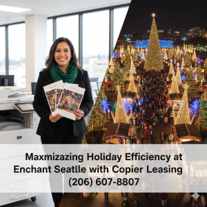 Read more about the article Maximizing Holiday Efficiency at Enchant Seattle with Copier Leasing