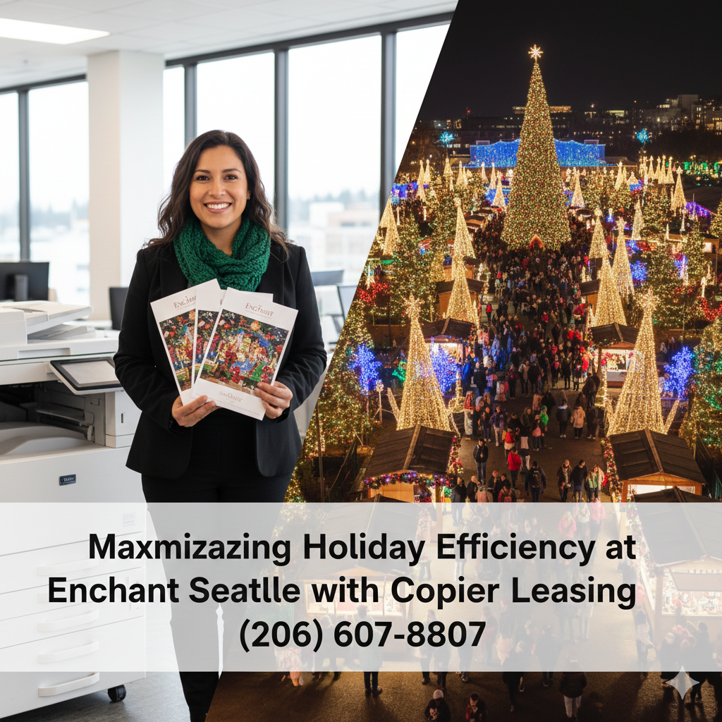Read more about the article Maximizing Holiday Efficiency at Enchant Seattle with Copier Leasing
